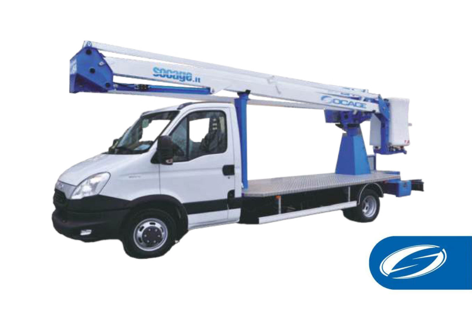 Camion con cestello compatto 16A