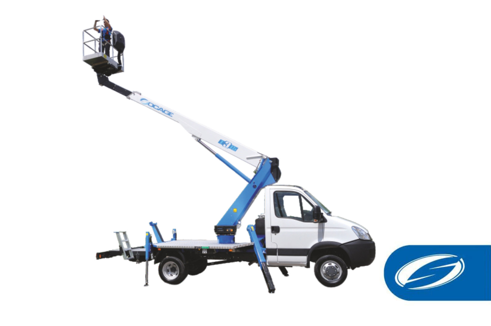 Camion con cestello compatto 16A