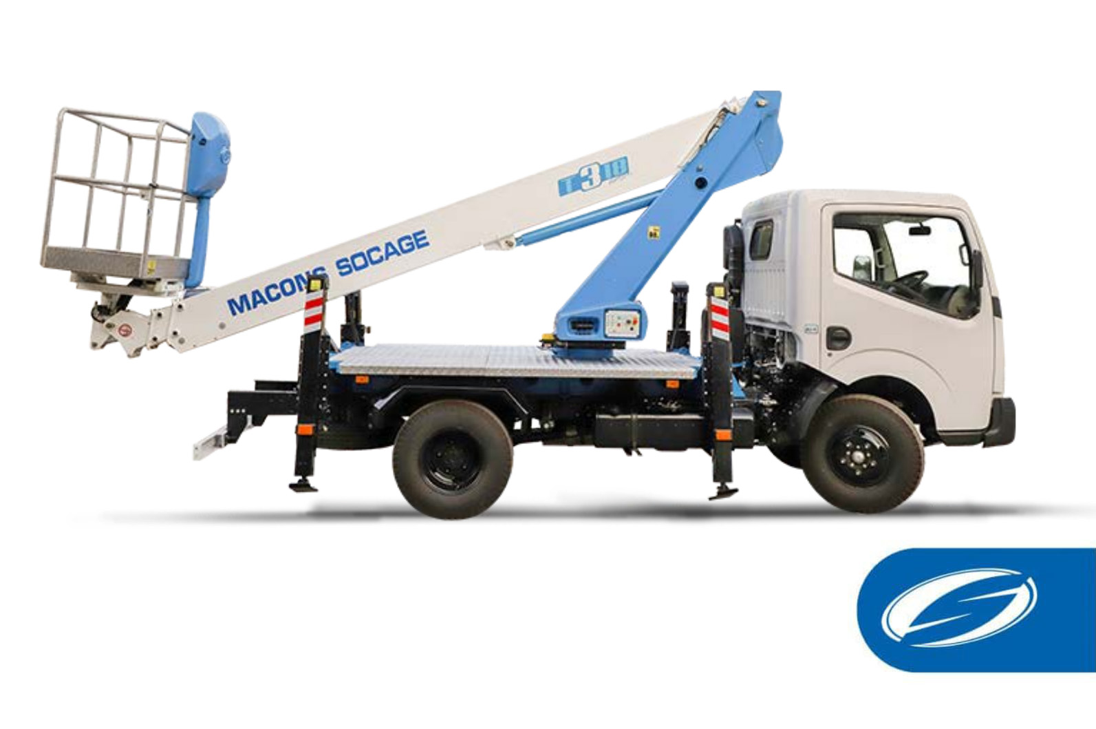 Camion con cestello compatto 16A