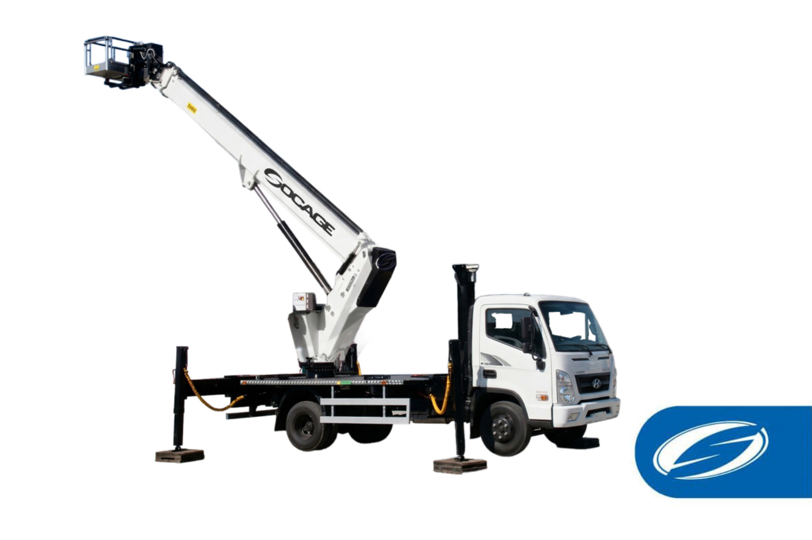Truck Mounted Telescopic Boom Lift 28T